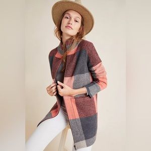 Anthropologie Felicity Wool Sweater Coat